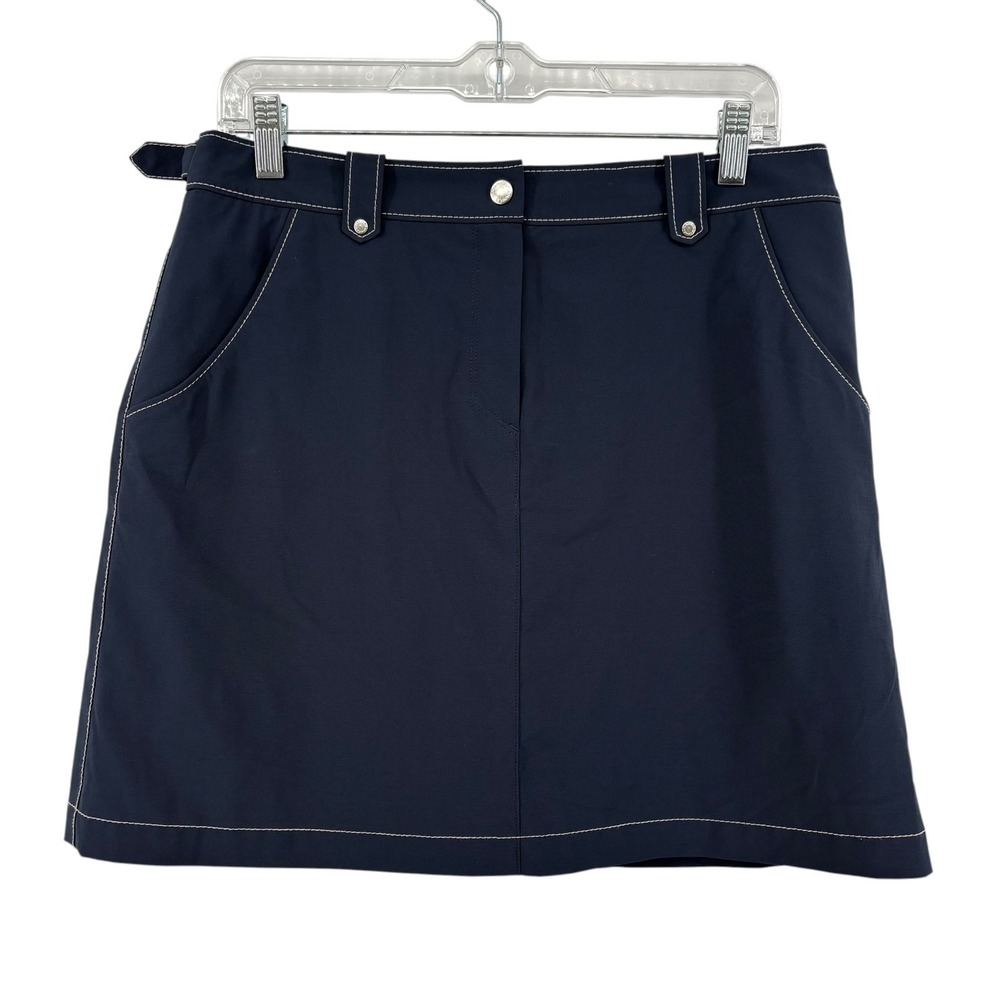 Annika Cutter & Buck Golf Skort Size 8 Navy Spring 2010 Sample NWOT